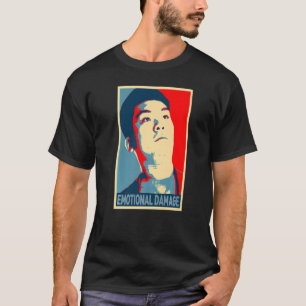 Emotionele Schade Meme Aziatische man sarcastische T-shirt