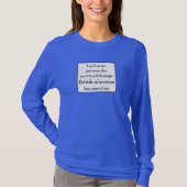 Emotionele Schade van Britse Televisie T-shirt (Voorkant)