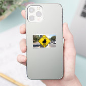 Emotionele Steun Aardappel Franse Bulldog Grappig Sticker (Telefoon)