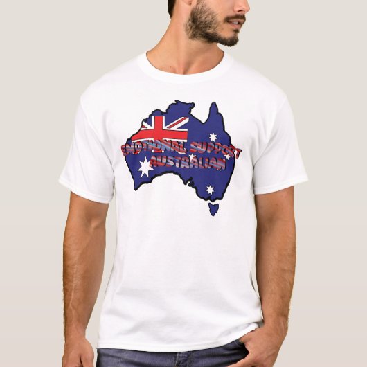 Emotionele steun Australisch T-shirt (Voorkant)