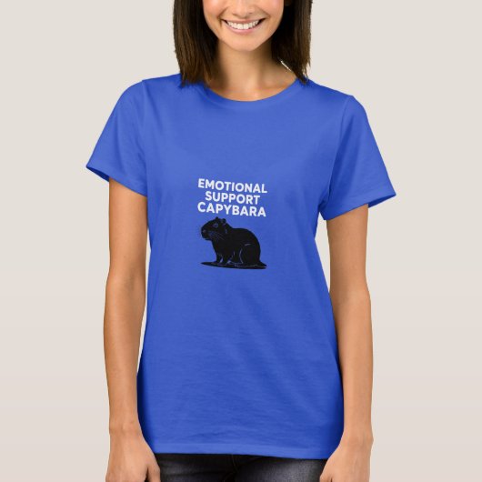 Emotionele steun Capybara T-shirt (Voorkant)