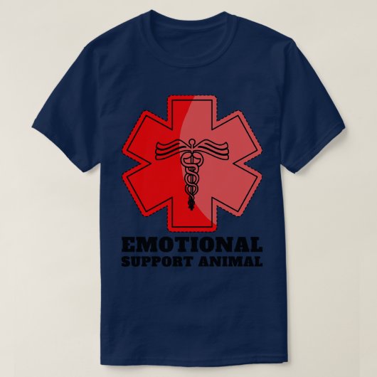 Emotionele steun Dier 2 T-shirt (Design voorkant)