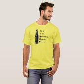 Emotionele steun Dierenbier T-shirt (Voorkant volledig)
