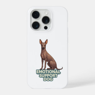 Emotionele Steun Hond Peruaanse Inca Orchid iPhone 15 Pro Case