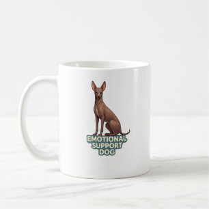 Emotionele Steun Hond Peruaanse Inca Orchid Koffiemok