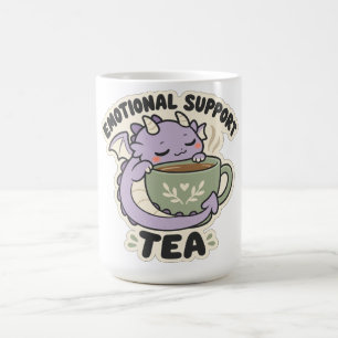 Emotionele Steun Theedoek Lavendel Draak Koffiemok