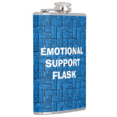 Emotionele steun turquoise fles heupfles (Rechts)