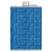 Emotionele steun turquoise fles heupfles (Achterkant)