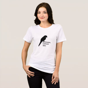 Emotionele Steun Vogel Grappig Papegaai Eigenaar O Tri-Blend Shirt