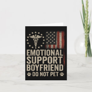 Emotionele steun vriendje niet grappig BF Kaart