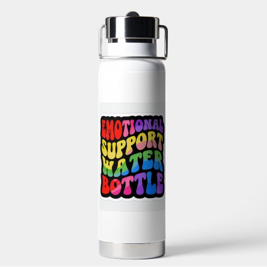 Emotionele steun waterfles (Achterkant)