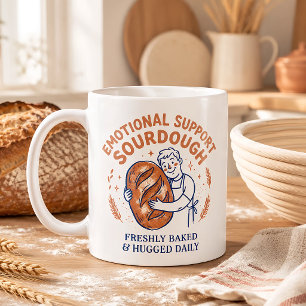 Emotionele steun zuurdesembrood Funny bakkerscadea Koffiemok