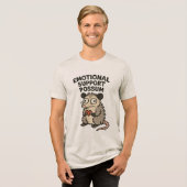 Emotionele Steunbuidelrat Tri-Blend Shirt (Voorkant volledig)