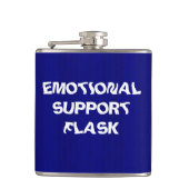 Emotionele steunfles heupfles (Voorkant)