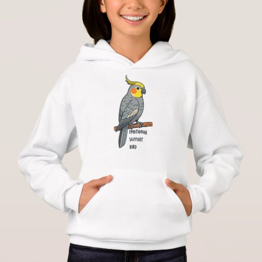 Emotionele Steunvogel Cockatiel (Voorkant)
