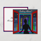 Emotionele support, alleen met functionaliteit (Voorkant / Achterkant)