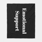Emotionele support fleece deken (Voorkant)