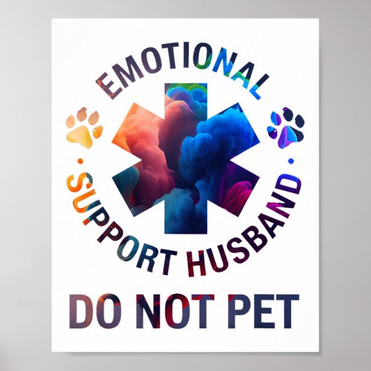 Emotionele support niet afspelen poster (Voorkant)