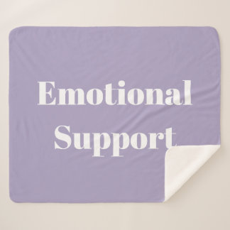 Emotionele support sherpa deken