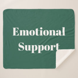 Emotionele support sherpa deken