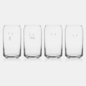 Emotionele supportbril blikvorm glas (Achterkant)