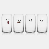 Emotionele supportbril blikvorm glas (Voorkant)