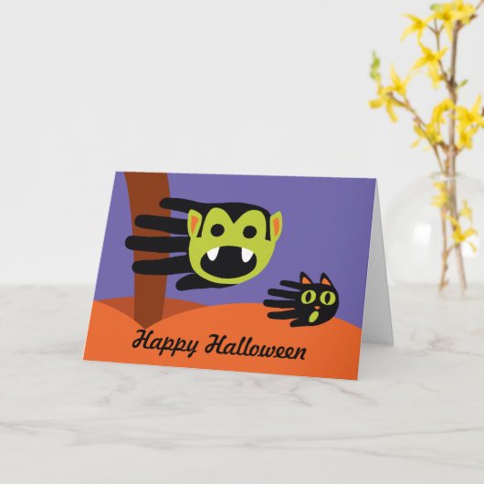 Emotionele Vampier Kaart (Gele Bloem)