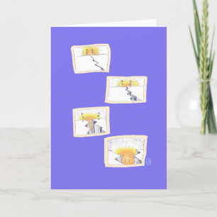 Emotionele verbinding verbreken op blauw Relatie Kaart