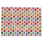 Emotions Colorful Faces Groot Cadeauzakje (Achterkant)