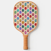 Emotions Colorful Faces Pickleball Paddle (Voorkant)