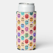 Emotions Colorful Faces Seltzer Blikjeskoeler (Seltzer Achterkant)