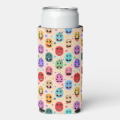 Emotions Colorful Faces Seltzer Blikjeskoeler (Seltzer Voorkant)