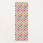 Emotions Colorful Faces Yogamat (Voorkant)