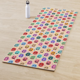 Emotions Colorful Faces Yogamat