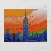 Emp St Bldg #3 NYC Skyline Briefkaart (Voorkant)