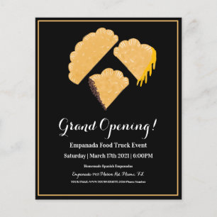 Empanada Evenement Food Truck Flyer