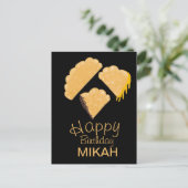 Empanada Hand Drawn Birthday Briefkaart (Staand voorkant)