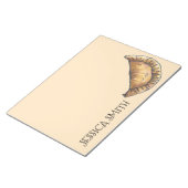 Empanada Personalized Foodie Empanadas Pastry Food Notitieblok (Schuin)