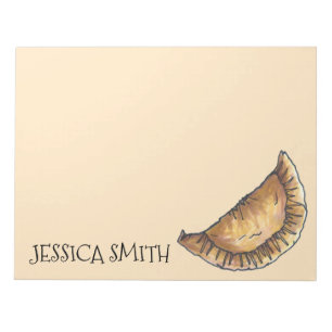 Empanada Personalized Foodie Empanadas Pastry Food Notitieblok