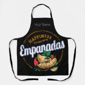 Empanada Snack  Spanje Retro Pastry Souvenir Schort (Voorkant)