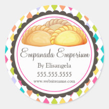 Empanada Turnover Bakery Festive Packaging Seals