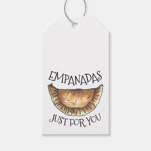 Empanadas Enkel voor jullie Homemade Empanada Past Cadeaulabel (Voorkant)