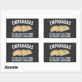 Empanadas Het is een Argentijns ding dat je niet z Rechthoekige Sticker (Vel)