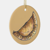 Empanadas Latijns-Amerikaans gebakken brood Keramisch Ornament (Rechts)