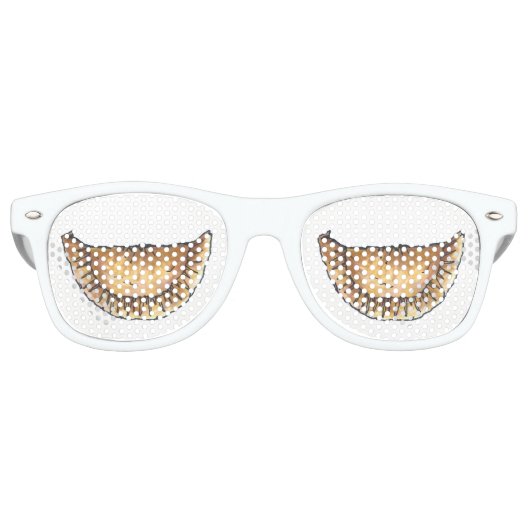 Empanadas Latijns-Amerikaans gebakken brood Retro Zonnebril (Voorkant)