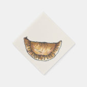 Empanadas Latijns-Amerikaans gebakken brood Servetten (Hoek)