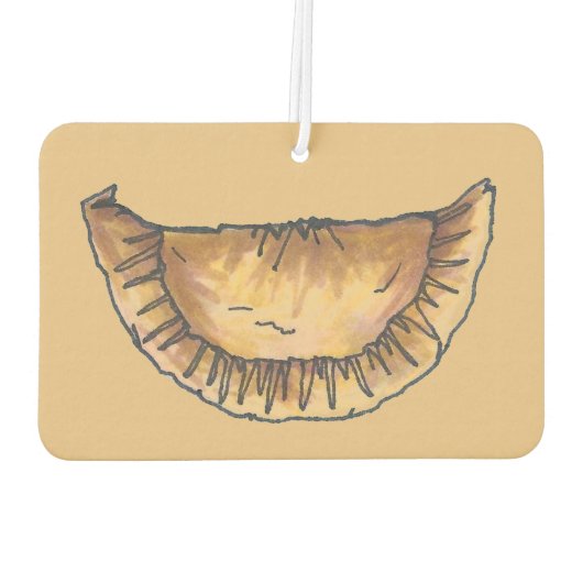 Empanadas Latijns-Amerikaanse Fried Pastries Food Luchtverfrisser (Achterkant)