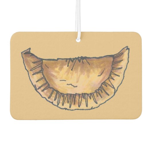 Empanadas Latijns-Amerikaanse Fried Pastries Food Luchtverfrisser (Voorkant)