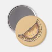 Empanadas Latijns-Amerikaanse Fried Pastries Food Magneet (Voorkant / Achterkant)