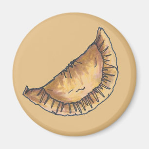 Empanadas Latijns-Amerikaanse Fried Pastries Food Magneet